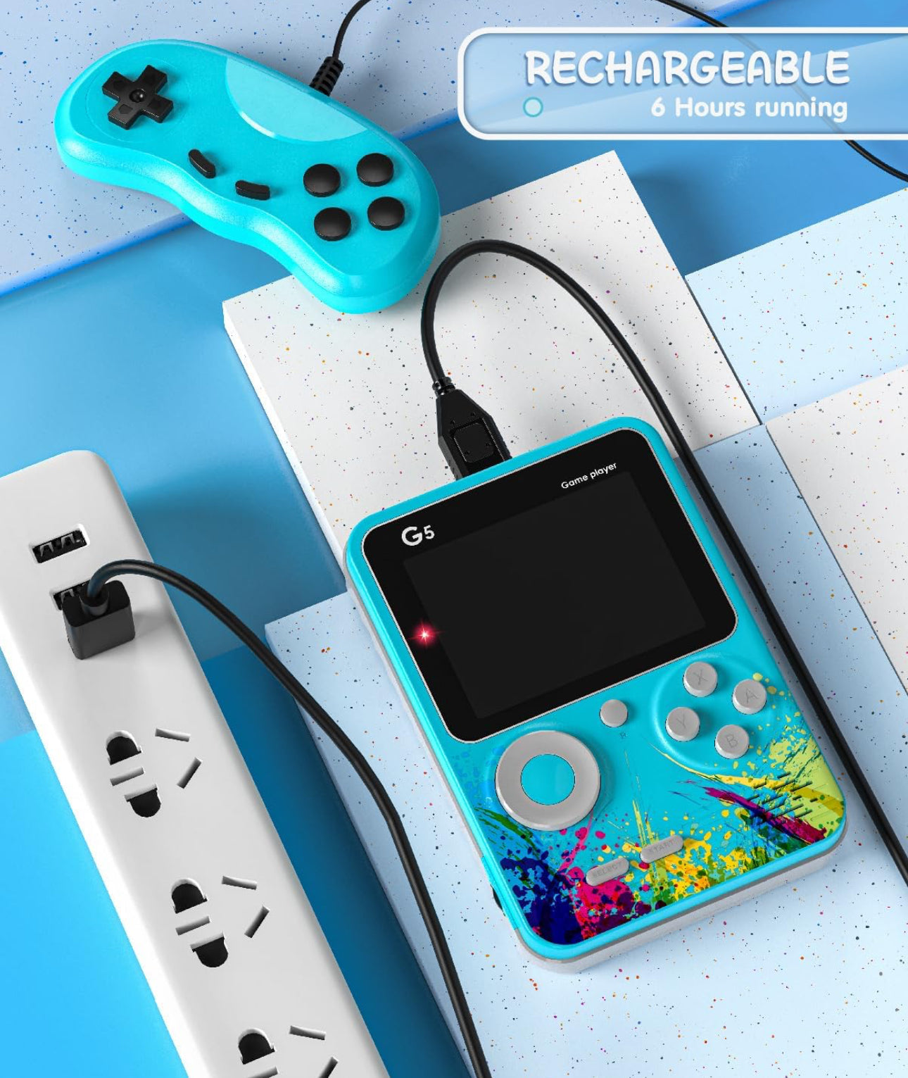 Retro Handheld Game Console