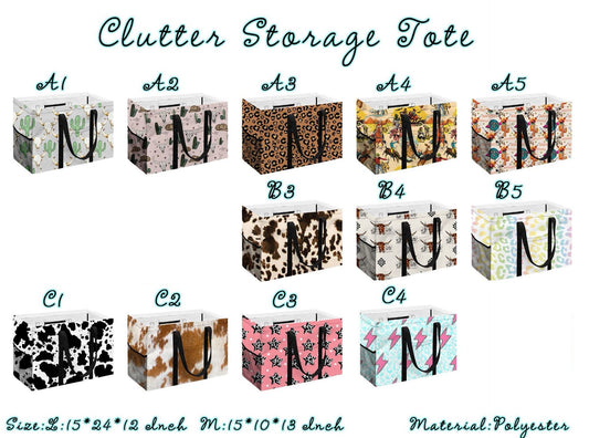 Clutter Storage Tote